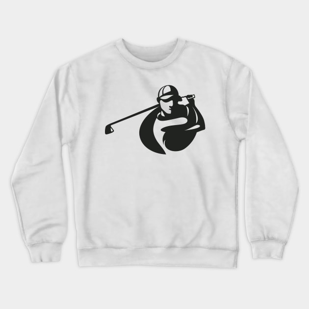 Golf Crewneck Sweatshirt by Whatastory